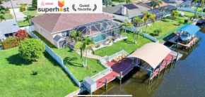 Gorgeous, One-Story, Open-Concept Home with 2,791sqft, Smart TVs, 8 Bikes, Heated Pool with Waterfall, Fishing and Beach Gear, Baby Essentials, Dog Friendly! Gulf of Mexico Access!